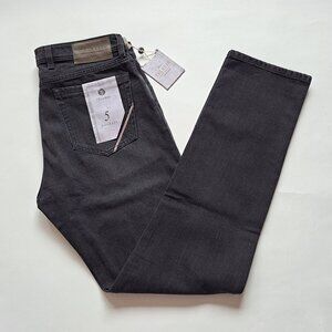 NEW Teleria Men's Italian Black Jeans Size 36